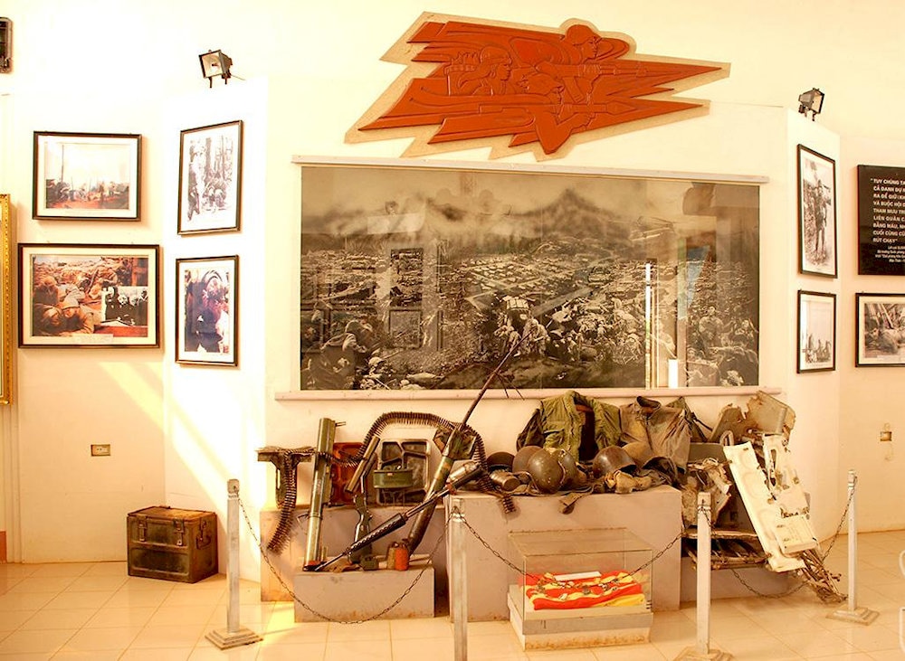 The museum area helps visitors gain a deeper understanding of history
